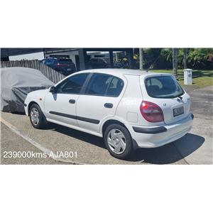 2001 Nissan Pulsar
White
239 000km
